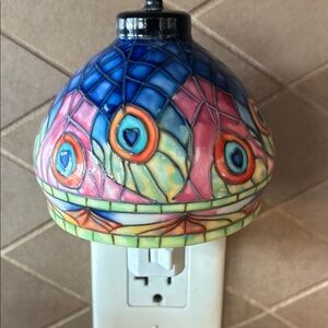 Colorful Stained Glass Night Light